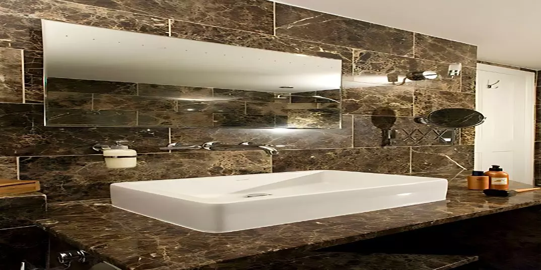 Brown Bathroom Tiles