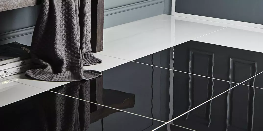 Why does white grout with black tiles look amazing?