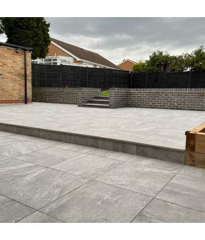 Silver Shadow Porcelain Paving