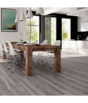 Atelier Gris Grey Wood Effect Porcelain Floor Tiles