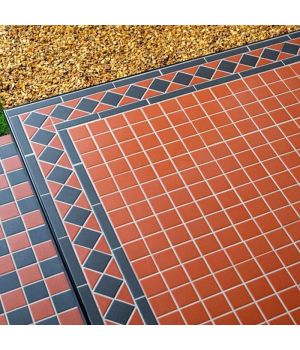 Victorian Red Mosaics