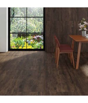 African Choco Wood Effect Porcelain Tiles