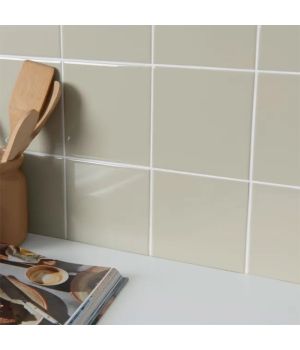 Monocolour Roca Beige Flat Gloss Square 150x150 Ceramic Tiles
