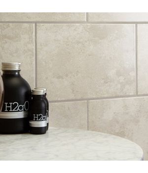 Classics Brushed Cream Stone Silk Ceramic Wall Tiles