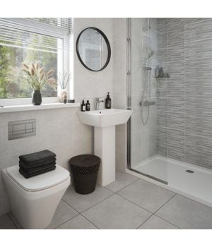 City Touchstone White Satin 450X250  Ceramic Tiles