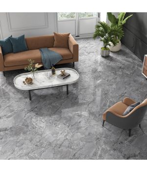 Nevada Silver Grey Matt Carving Porcelain Tiles