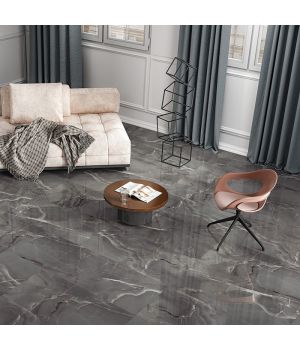 Dubai Gris Grey Polished Porcelain Tiles