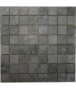 Rome Black R11 Matt Porcelain Mosaic Tiles