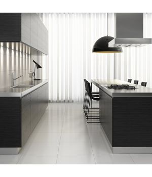 Paper White Polished Rectified Porcelain Tiles