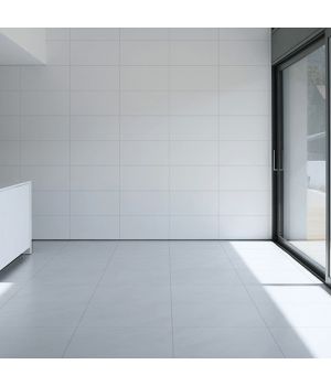 Paper White Polished Rectified Porcelain Tiles 60x60 
