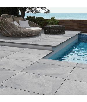 Brazilia Silver Grey Matt R11 Porcelain Paving