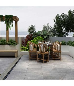 Oslo Grigio Grey Matt R11 Porcelain Paving