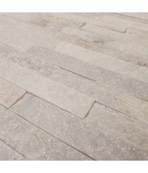 Marrakesh Blanco White Split Face Matt Natural Stone Cladding