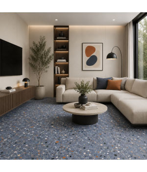 Nagoya Blue Matt R10 60x60 Porcelain Tiles
