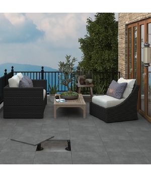 Elements Anthracite Grey Matt Porcelain Paving