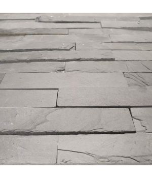 Marrakesh Slate Black Matt Split Face Natural Stone Cladding 