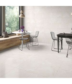 Caracas Bianco White Matt 60x30 Porcelain Tiles
