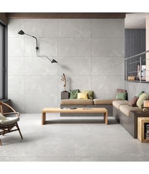 Caracas Bianco White Polished 60x120 Porcelain Tiles