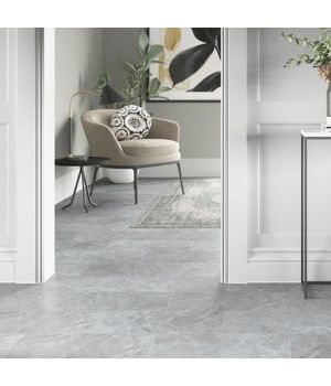 Monaco Light Grey Matt Porcelain Tiles