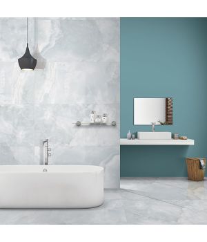 Orleans Blue Polished Porcelain Tiles