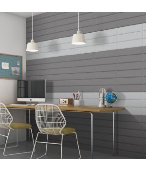 Prague Smoke Grey Matt Ceramic Tiles
