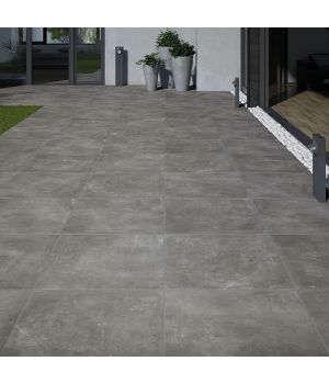 Bangkok Graphite Black Matt R11 Porcelain Paving