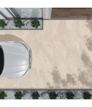 Penang Paver Beige Cream Matt R11 Porcelain Paving 