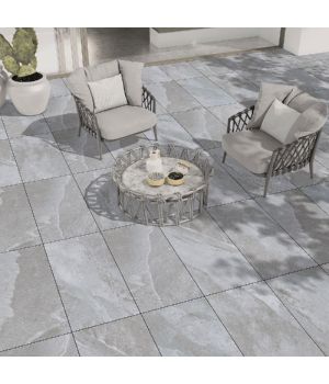 Penang Paver Pearl Grey Matt R11 Porcelain Paving