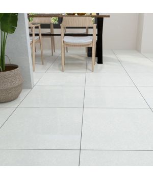 Super White Matt Porcelain Tiles