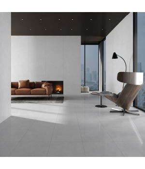 Pattaya Grey Polished 60x60 Porcelain Tiles