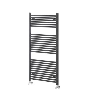 Triton Gunmetal Heated Towel Rail - 1200x600mm