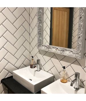 White Metro Brick Tiles