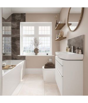 Melford Marble Dark Brown RC 600x300 Ceramic Tiles