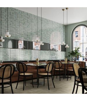 Melrose Moss Gloss 240x69 Ceramic Tiles