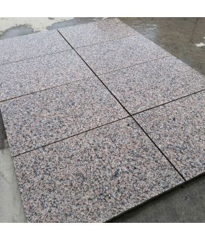 Silver & Pink Calibrated 900 mm x 600 mm x 20 mm Granite Paving