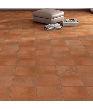 Handmade Terracotta Floor Tiles 200 mm x 200 mm x 20 mm