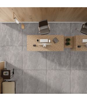 Palmero Jet (Black) Matt Carving 80x80 Porcelain Tiles