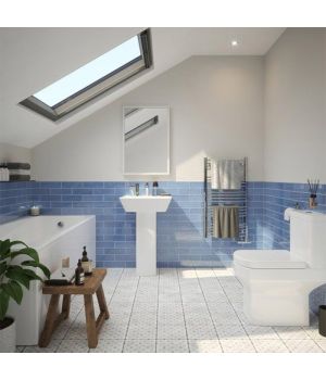 Marsden Blue Gloss 240X69 1901 Ceramic Tiles