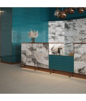 Caulden Teal Gloss 240X69 1901 Ceramic Tiles