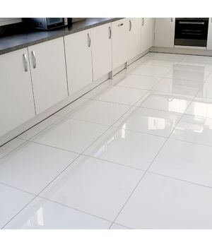 Supreme White Polished Porcelain Tiles