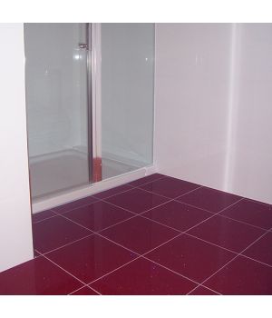 Amethyst Plum Sparkly Quartz Tiles