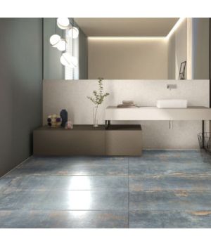 Evoque Green Metal Effect Porcelain Tiles