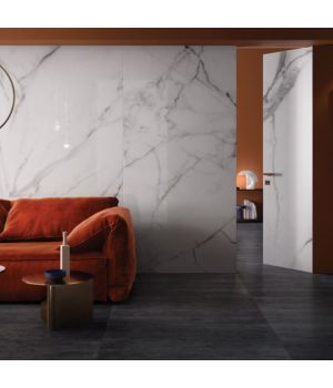 Versilia White Marble Effect Porcelain Tiles