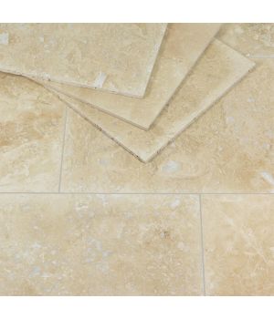 Travertine Tiles Classic Light Honed & Filled