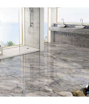 Dalmation Polished Porcelain Marble Effect Tiles