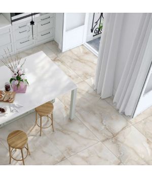 Tiger Cream Onyx Effect Polished Porcelain Tiles