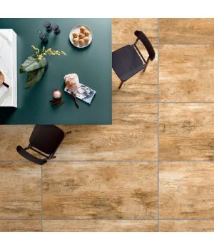 Fire Wood Maroon Wood Effect Porcelain Paving