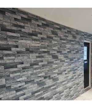 Ledgestone Grey Porcelain Cladding
