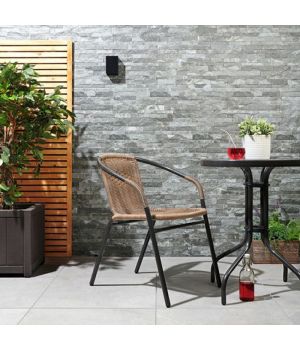 Pompeya Dark Grey Porcelain Wall Tiles