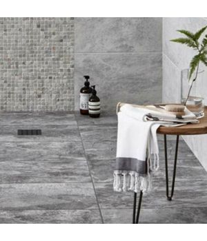 Alda Grey Stone Effect Porcelain Tiles